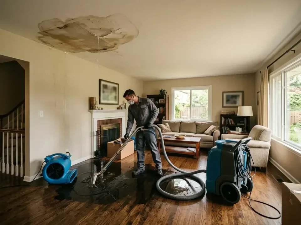 attic-pipe-burst-ceiling-drip-008 — frequently asked questions, Water Damage Restoration & Carpet Care in Berryville, AR